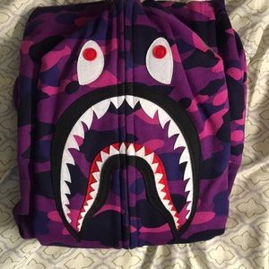 Bape hoodie medium